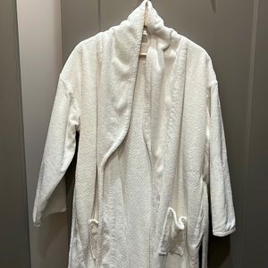 Brookstone NAP microfiber robe